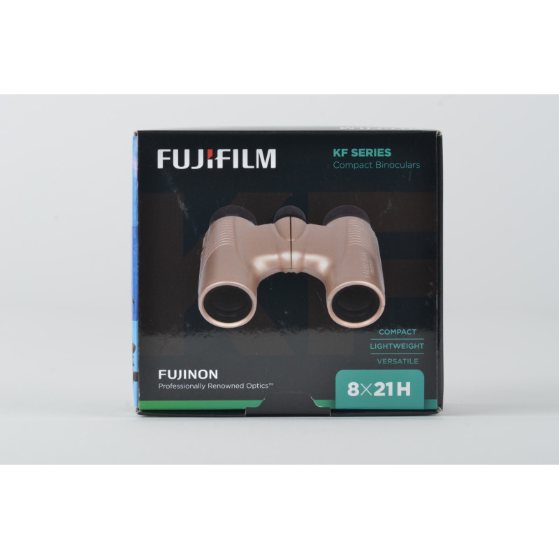 FUJIFILM - Jumelles compactes dorées 8x21H KF Series
