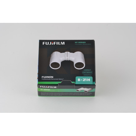 FUJIFILM - Jumelles compactes blanches 8x21H KF Series