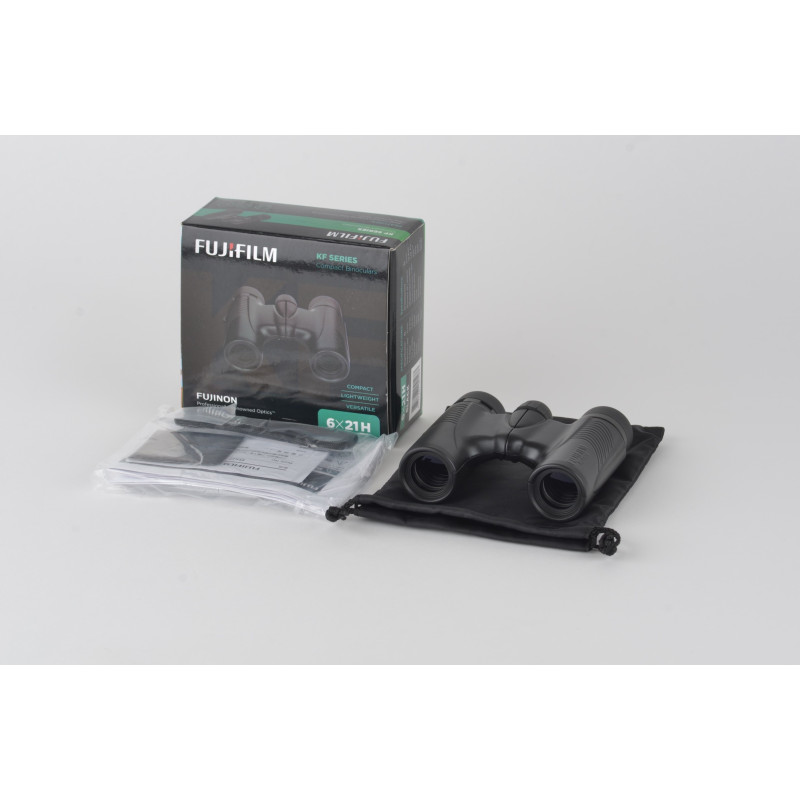 FUJIFILM - Jumelles compactes noires 6x21H KF Series