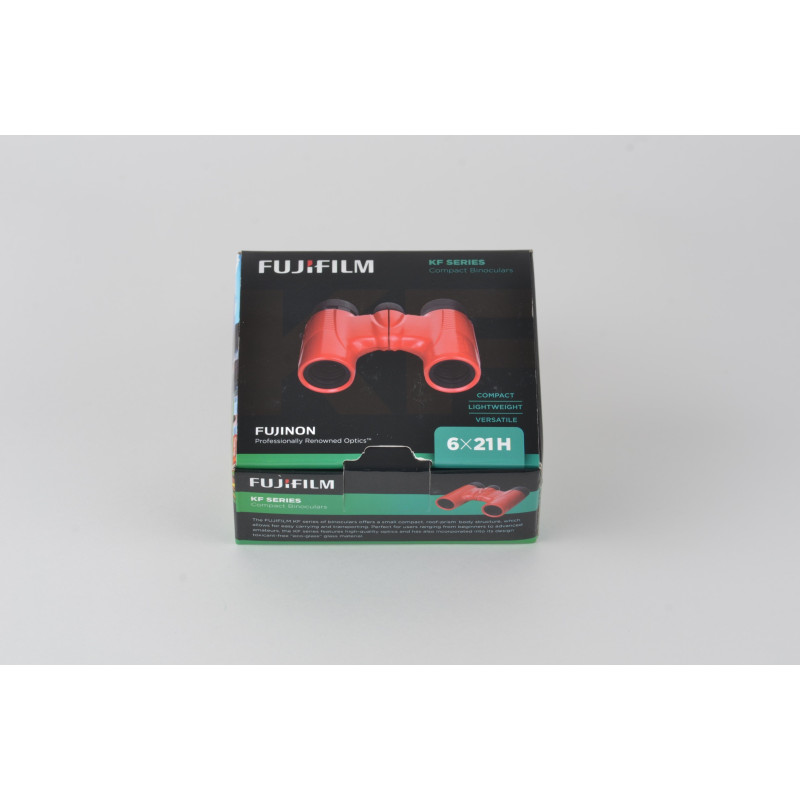 FUJIFILM - Jumelles compactes rouges 6x21H KF Series