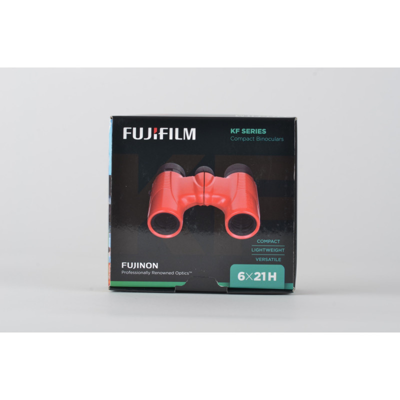FUJIFILM - Jumelles compactes rouges 6x21H KF Series