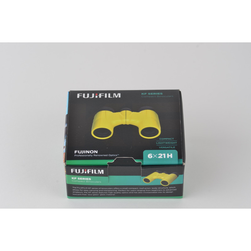 FUJIFILM - Jumelles compactes jaunes 6x21H KF Series