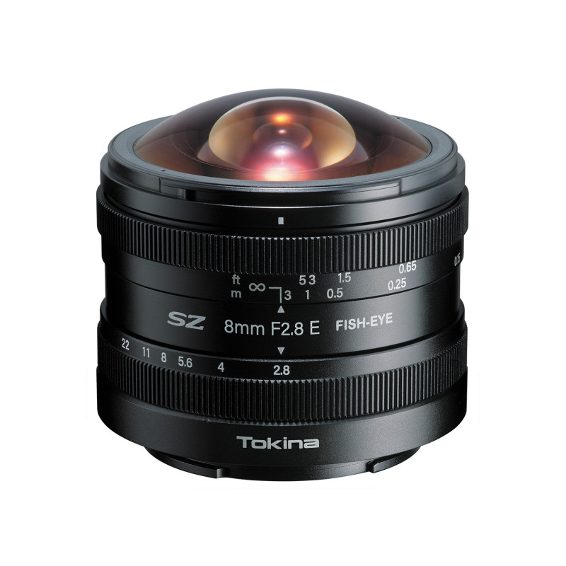 TOKINA SZ 8mm F2.8 Fisheye MF monture Sony E