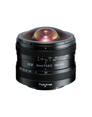 TOKINA SZ 8mm F2.8 Fisheye MF monture Fujifilm X